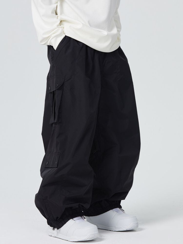 Searipe 3L Monochrome Baggy Cargo Pants - Men's