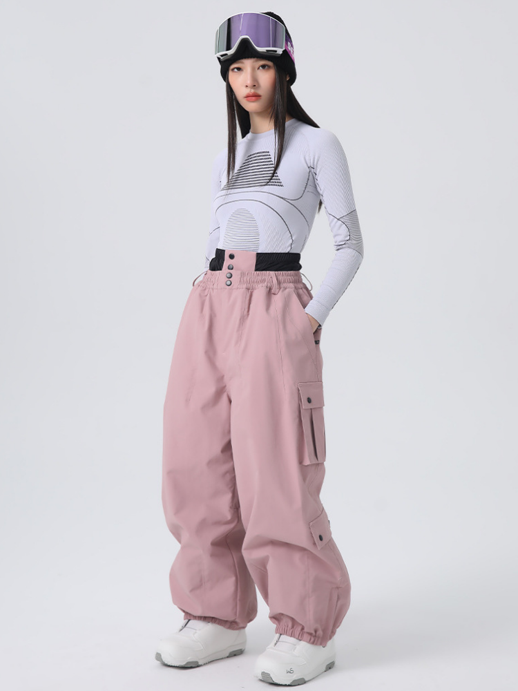 Searipe 3L Monochrome Baggy Cargo Pants - Men's