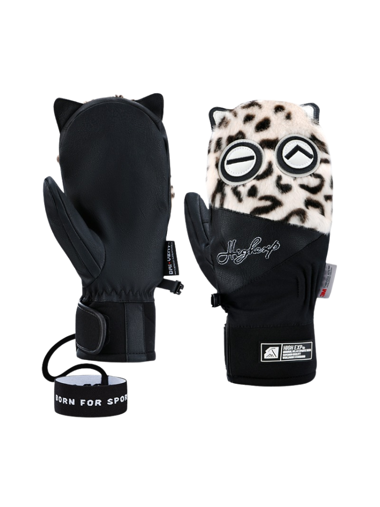 High Experience 3M™ Plush Cute Ski Mittens - Unisex