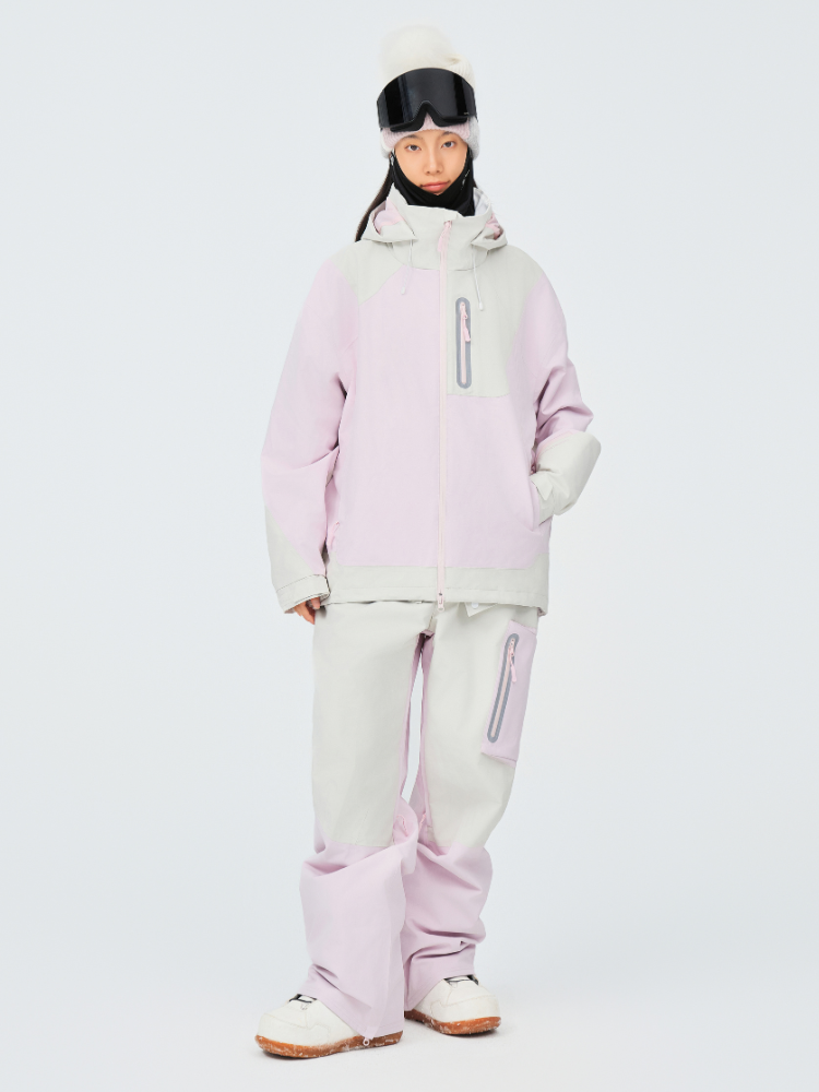NIS 3L Pastel Colorblock Ski Pants - Unisex