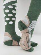 Uhznus Chic Printing Ski Socks