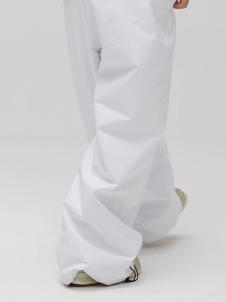Winter Ticket Whiteout Freestyle Baggy Ski Pants - Unisex